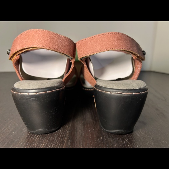 JBU By Jambu Alyssa Shimmer Knit Wedge Heel Sandal Shoes Rose Shimmer Womans 10M - Picture 9 of 16